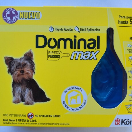 DOMINAL MAX SPOT ON PERRO HASTA 5KG Dominal Max Spot On Perro Hasta 5kg