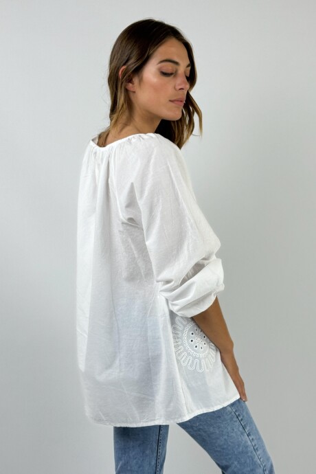 BLUSA BOREAL Blanco
