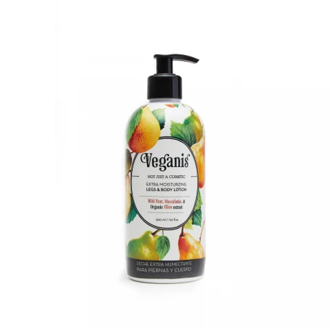 Leche Humectante Pera Silvestre Y Oliva 500ml Leche Veganis Pera Y Oliva
