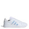Championes de Mujer Adidas Championes Grand Court Base 2.0 Blanco - Rosado