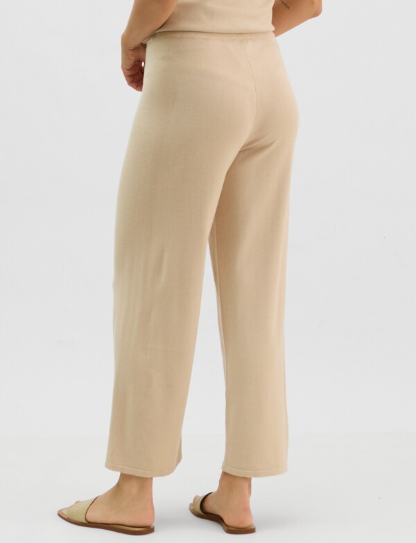 Pantalon Tejido BEIGE