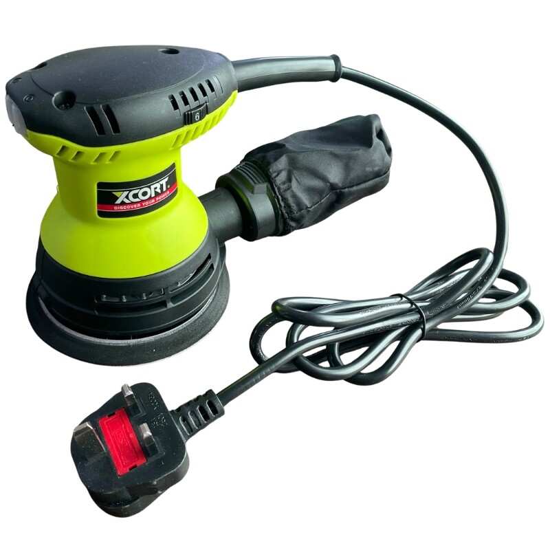 XCORT LIJADORA PROFESIONAL EXCENTRICA ROTO ORBITAL CIRCULAR 6 VEL 125MM 300W Xcort Lijadora Profesional Excentrica Roto Orbital Circular 6 Vel 125mm 300w