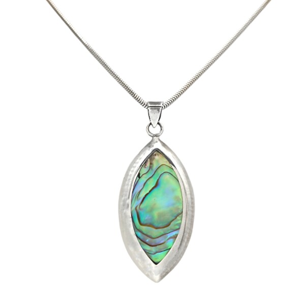 Dije Colgante Almendra-Plata 925-Avalon-CP4194 conpiedra