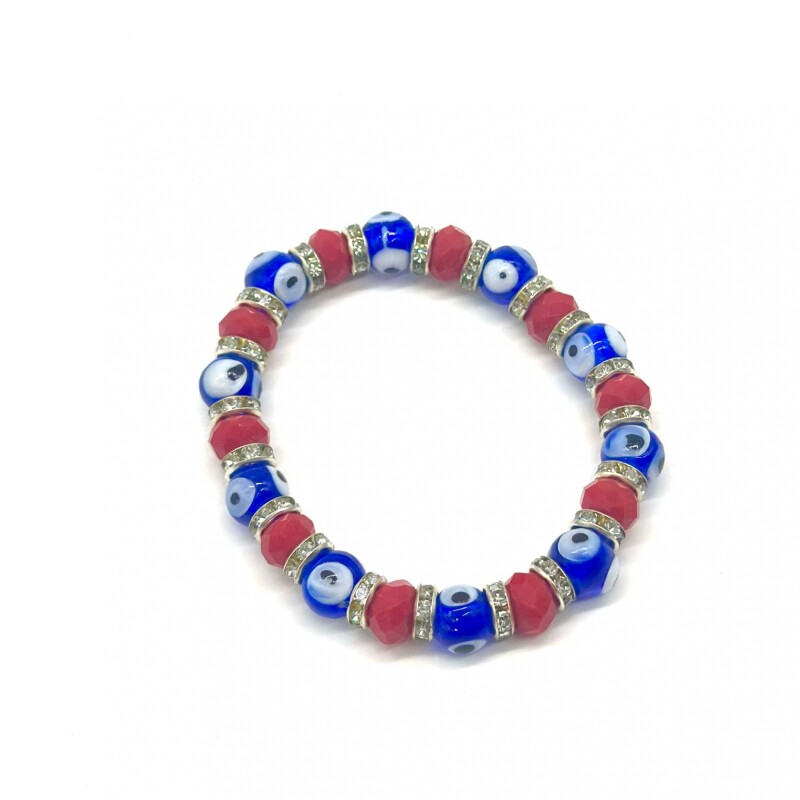 Pulsera ojo turco Rojo