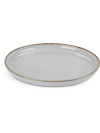 Plato FERDUS Ø19cm porcelana gris Plato FERDUS Ø19cm porcelana gris