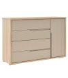 Comoda Zapatera Concept 4 cajones 1 puerta Hanover