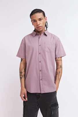 CAMISA SOLID VIOLETA