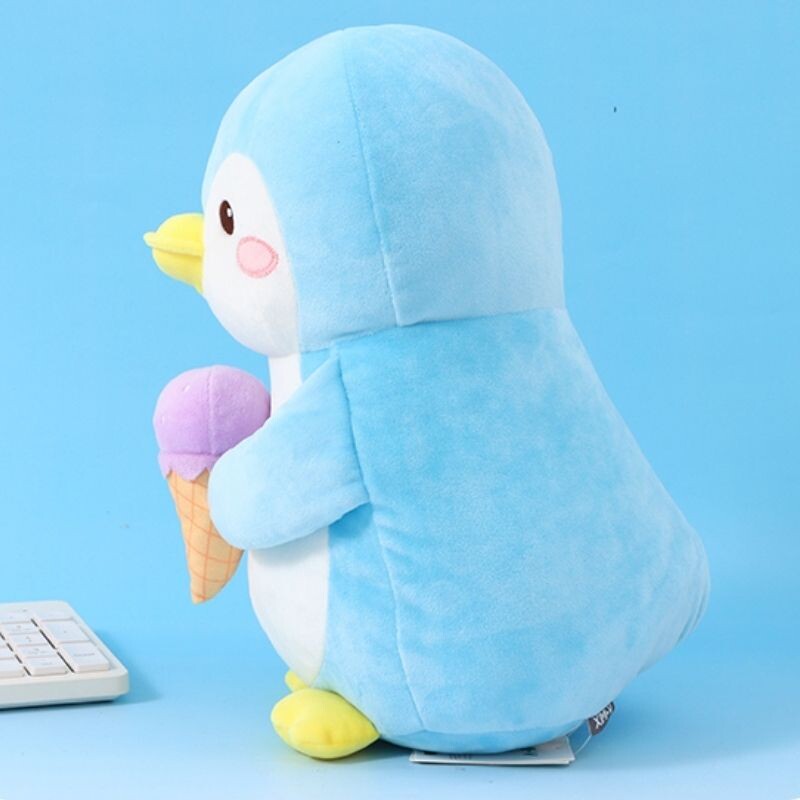 Peluche Pingüino Con Helado - Koko - 30cm Peluche Pingüino Con Helado - Koko - 30cm