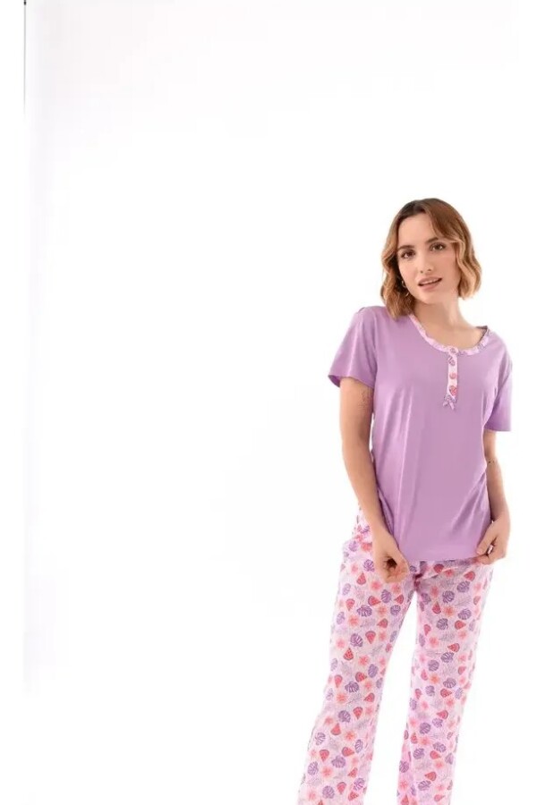 Pijama Manga Corta Pantalón 41641 Pijama Manga Corta Pantalón 41641