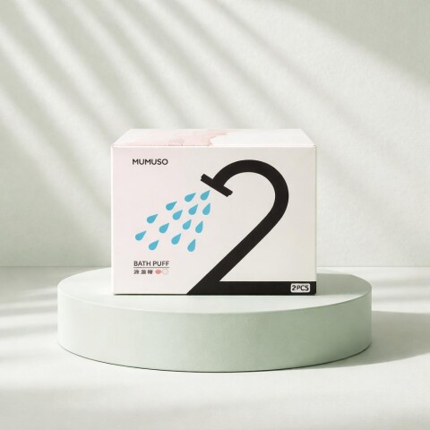 ESPONJA DE DUCHA 2PCS -ROSA ESPONJA DE DUCHA 2PCS -ROSA