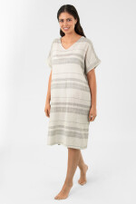 Vestido toscana Beige