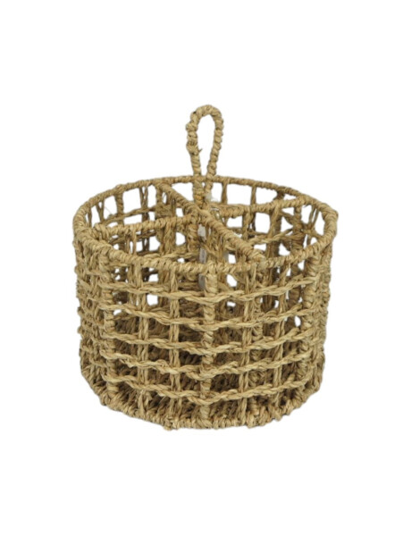 ORGANIZADOR CUBIERTOS 4 DIV. SEAGRASS D20XH14/22CM ORGANIZADOR CUBIERTOS 4 DIV. SEAGRASS D20XH14/22CM