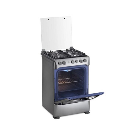 COCINA INDURAMA VERCELLI INOX. 60X60X85 ENCENDIDO, LUZ. COCINA INDURAMA VERCELLI INOX. 60X60X85 ENCENDIDO, LUZ.