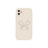 Protector iPhone 11 moño brillante color beige Protector Iphone 11 Moño Brillante Color Beige