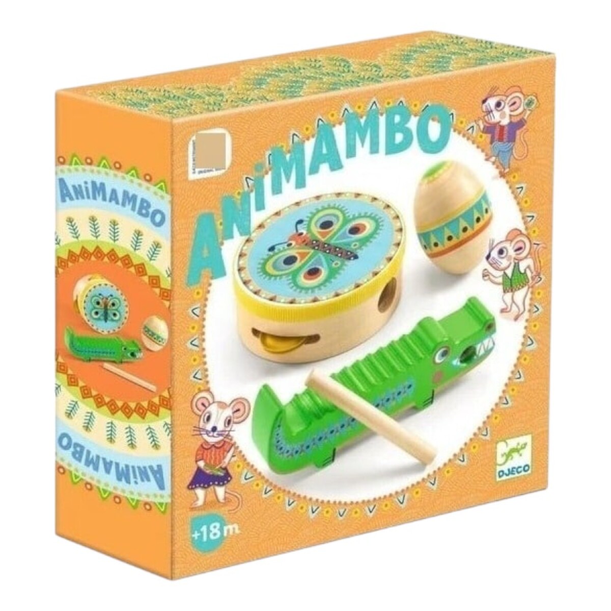 Set Musical Infantil Percusión Animambo Djeco 