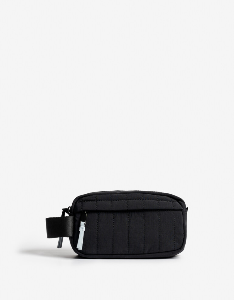 Porta Cosméticos Back to school Porta Cosméticos De Tela Acolchada - Negro