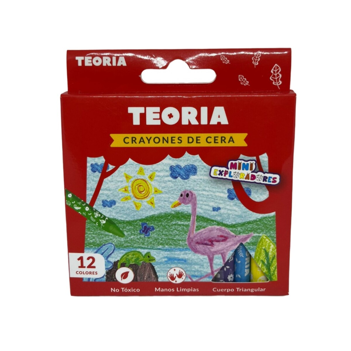 Crayones Finos Triangulares x12 Teoría+ 