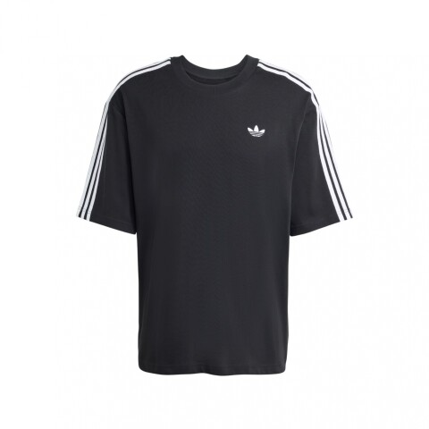REMERA adidas 3 STRIPE TEE Black