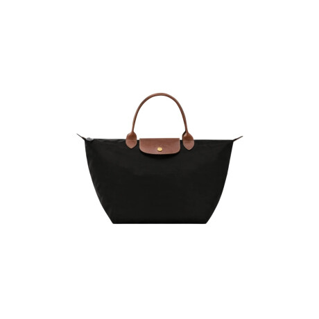 Longchamp -Cartera Longchamp plegable de nylon con cierre y asa corta, Le pliage M 0