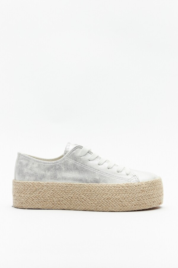 ZAPATILLA JUTEX Plateado
