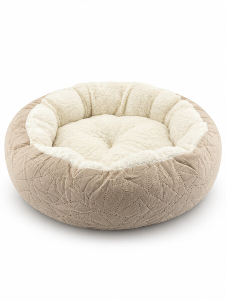 CAMA PERROS OFF WHITE