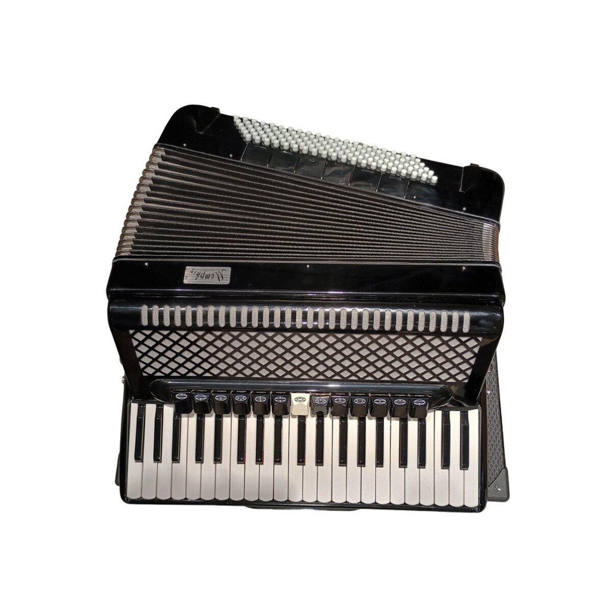 Acordeon Memphis Ft1309 80 Bajos Con Estuche Negro 