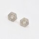 Caravanas En Oro18K Y Platino Con Brillantes Estilo Antiguo Caravanas En Oro18K Y Platino Con Brillantes Estilo Antiguo