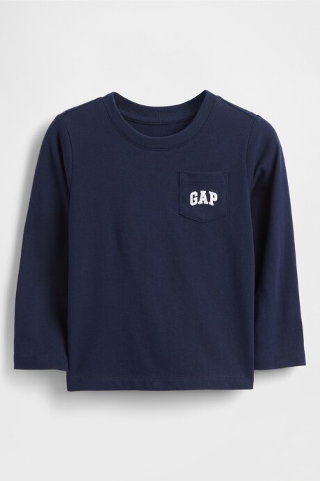 Remera Logo Gap Toddler Niño Tapestry Navy