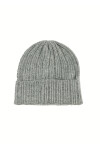 Gorro de pompón Gris