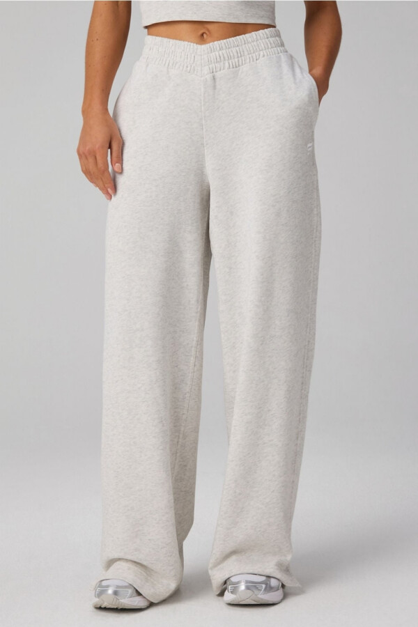 Pantalón Year Round Terry V-Waist Sweatpant Mujer Light Grey Heather