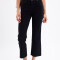 Jean mini flare negro