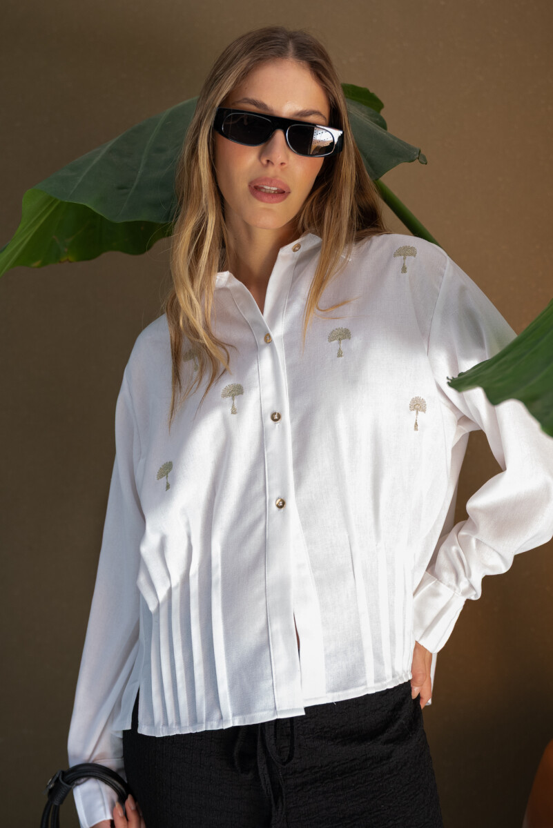 Camisa Noor - BLANCO 