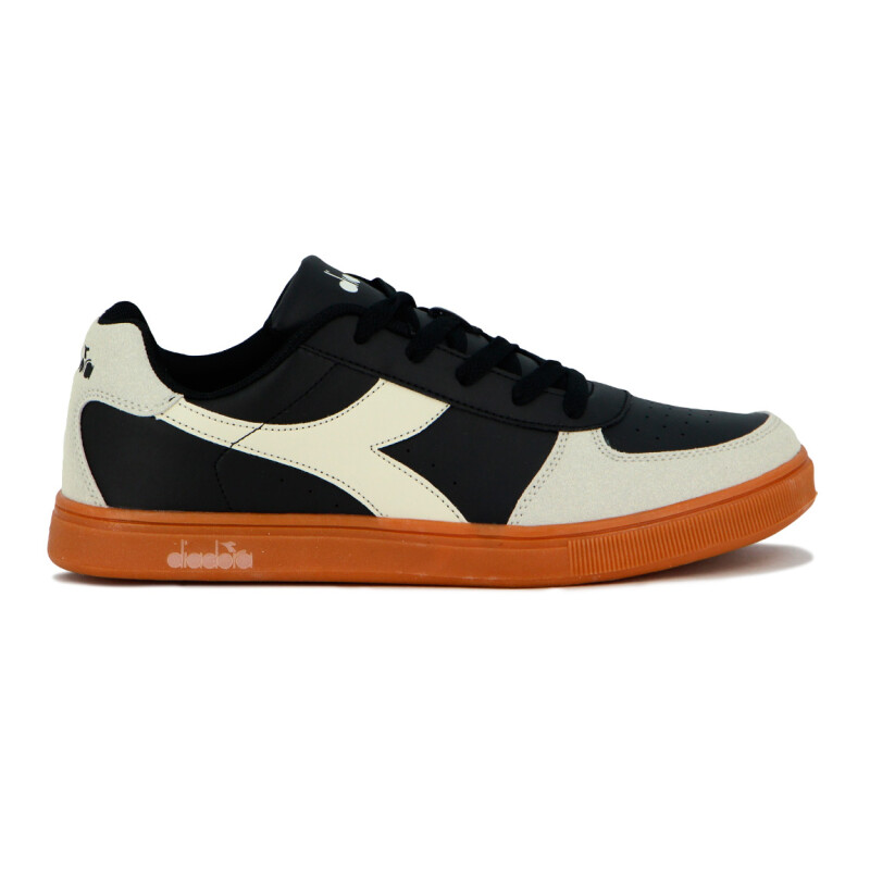 Championes Casuales Unisex Diadora Helio Negro-Beige