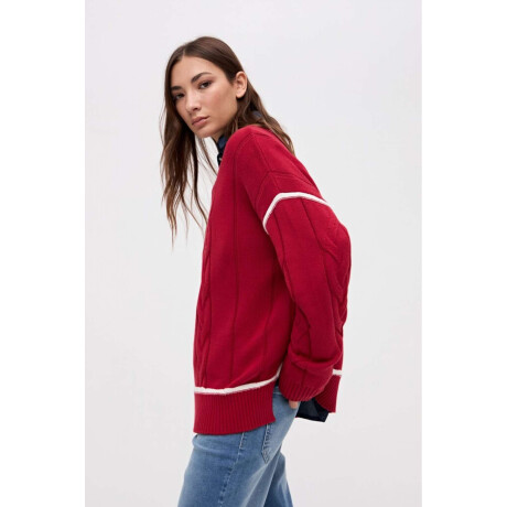 Buzo punto Rali Tomate