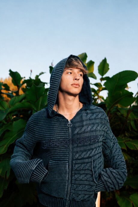 Campera de Punto Switch / Azul U