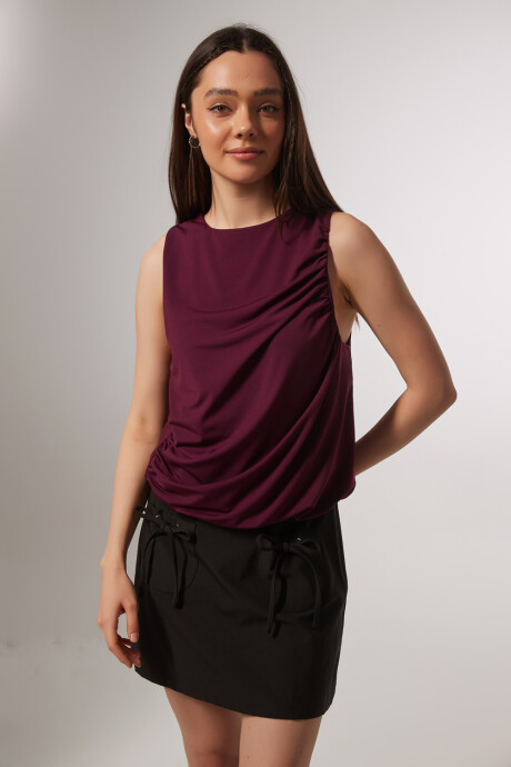 Musculosa Jalan Bordeaux