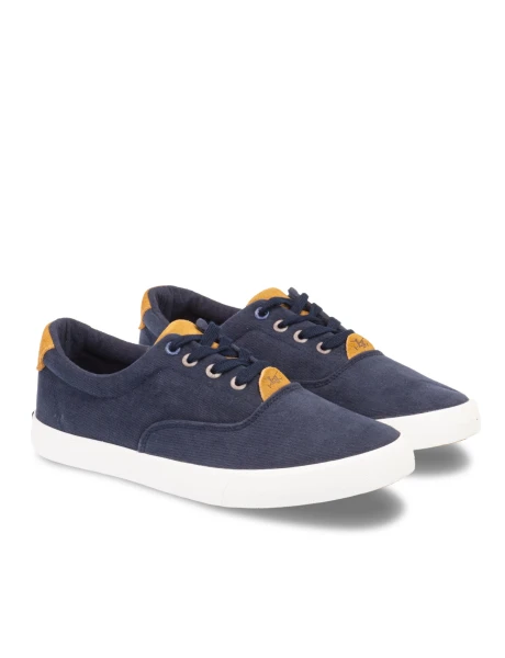 CHAMPION DE TELA CON CORDONES Azul