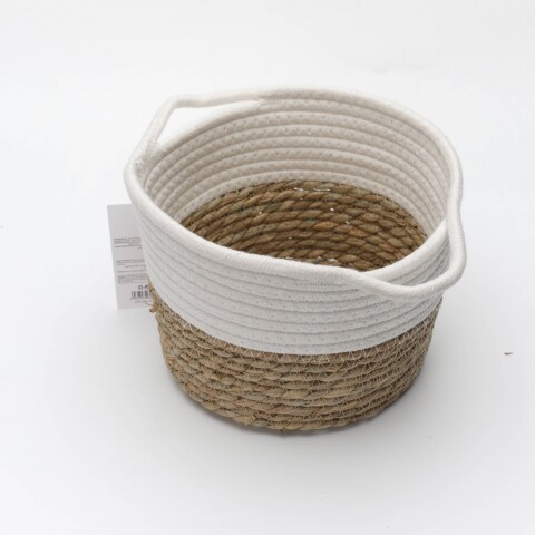CESTA DE ALMACENAMIENTO TEJIDA (REDONDA/47 L) CESTA DE ALMACENAMIENTO TEJIDA (REDONDA/47 L)