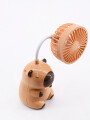 VENTILADOR CAPIBARA MARRON