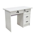 Escritorio 1.00m x 50cm cajones con llave Blanco