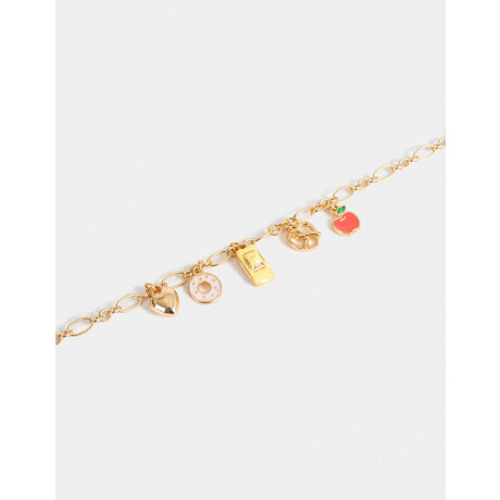Pulsera Flexible Multidijes Dorado