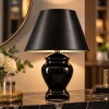 Lampara Jarron Cuadrado Negra YFS14980 30 cms. Lampara Jarron Cuadrado Negra YFS14980 30 cms.