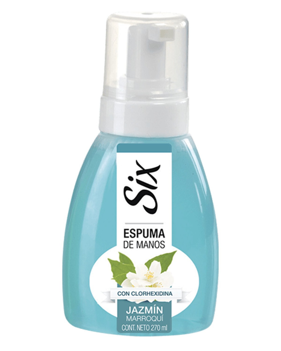 ESPUMA DE MANOS SIX 270 ML JAZMIN MARROQUI 