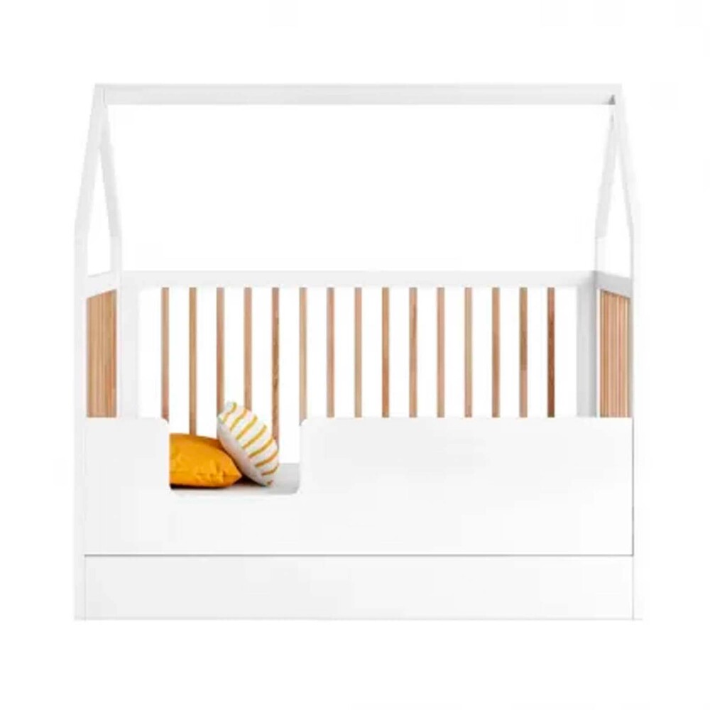 ROCKY CUNAS MDF-Y-MADERA BLANCO CUNA CASITA 2EN1