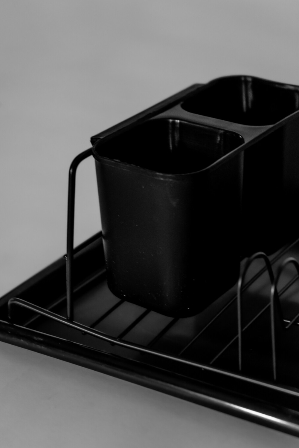 Organización Y Limpieza Escurridor De Platos Un Nivel, Con Bande Negro