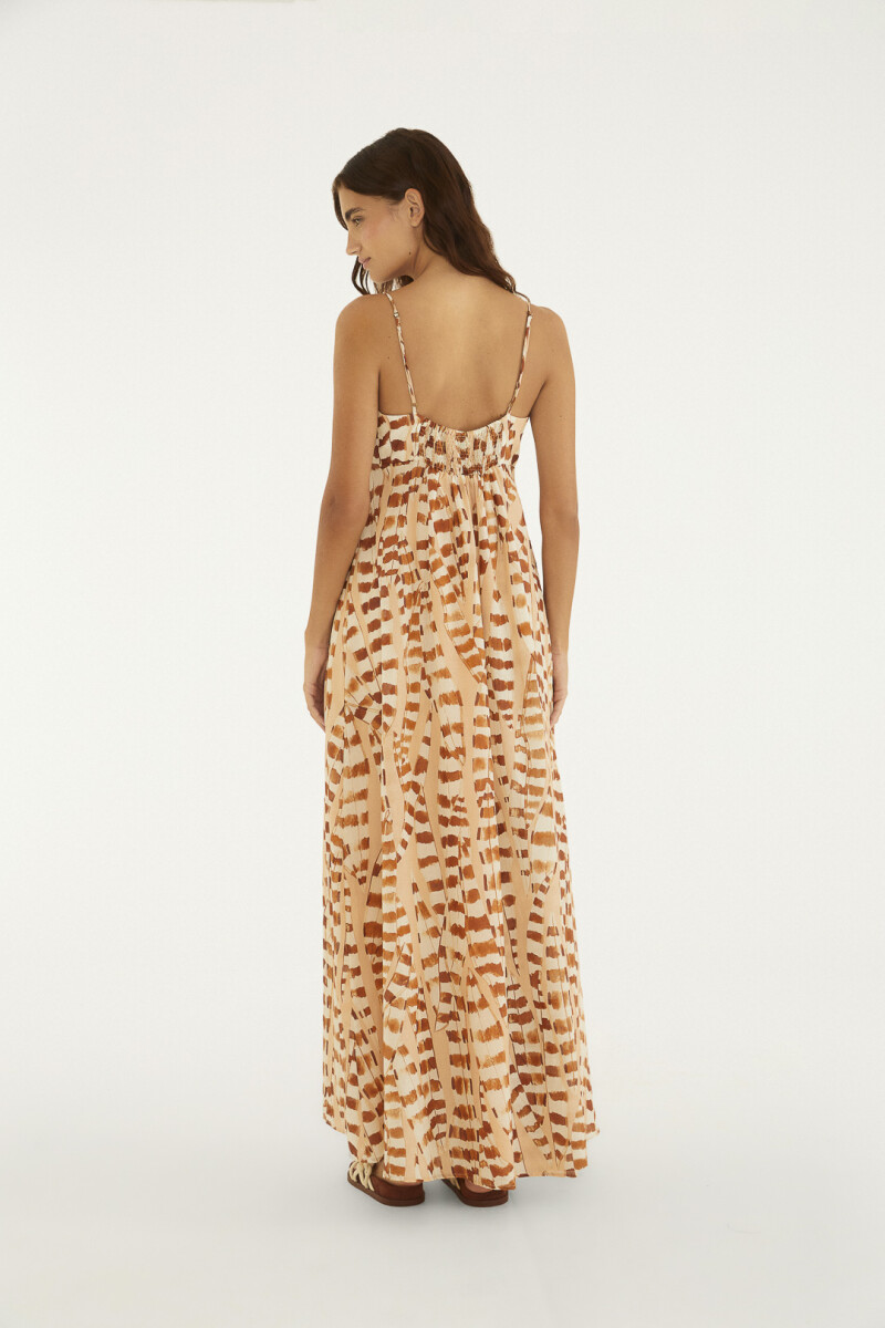 VESTIDO PARA MUJER Camel