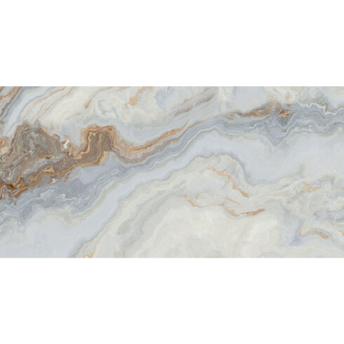 CERAMICA MARMOLADO BRILLO AZUL PULIDO RECTIFICADO 61X116 CM GAMAS DE AZUL