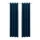 Cortinas Blackout 2 Paños 220cm X 140cm Satinado Calidad - Azul