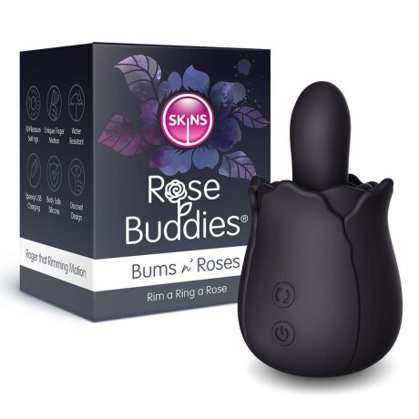 Vibrador Estimulador Anal Skins Bums and Roses Vibrador Estimulador Anal Skins Bums and Roses