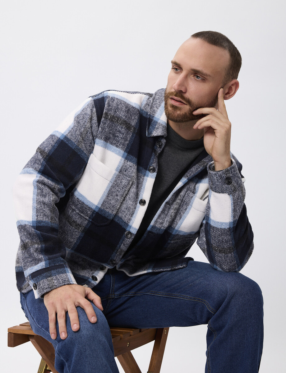 Sobrecamisa cuadros Sobrecamisa cuadros